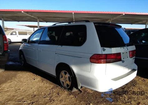 2001 Honda Odyssey Ex from USA, damaged, VIN 2HKRL186X1H586353